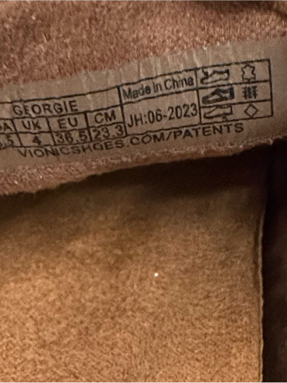 Vionic Georgie Mules Size 6.5 Brown Suede Chain Slip On Comfort Orthotic Clog - Picture 6 of 10